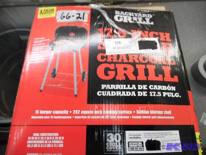 17.5 Charcoal Grill