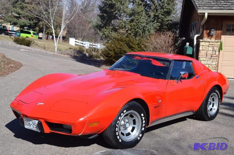 1977 Chevy Corvette with T-Tops with matching...