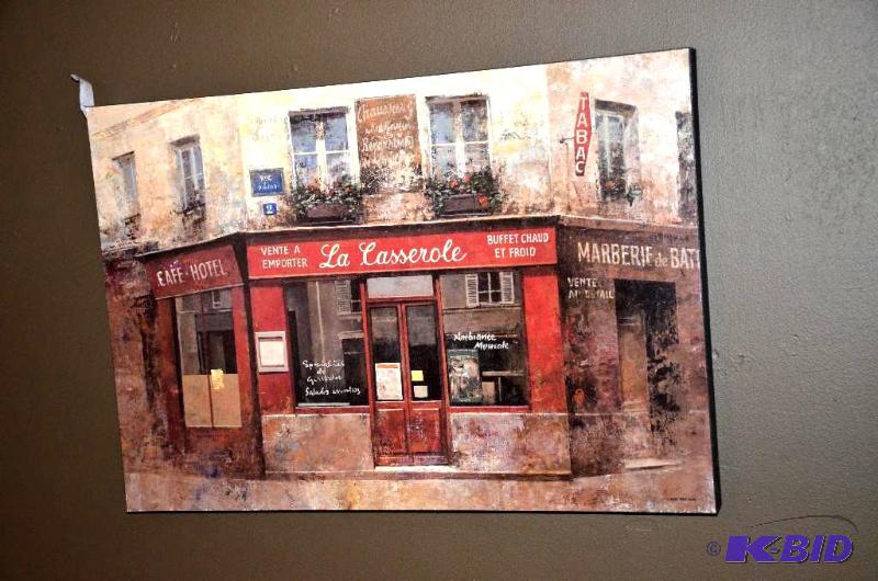 lot 116 image: Art work by Chiu Tak Hak- Picture of French c...