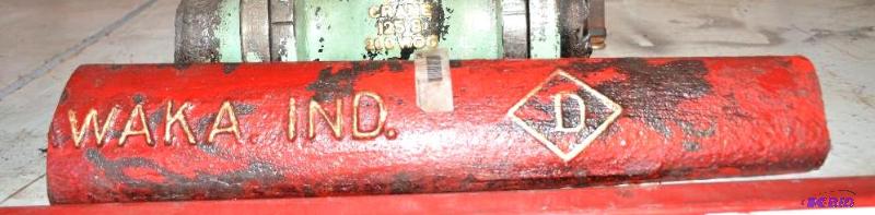 lot 146 image: Vintage cast iron Waka Indiana D, 23" lo...