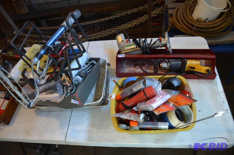 lot 192 image: Wagner heat gun, Skill drill with depth gage ...