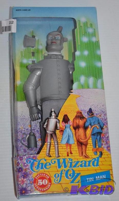 lot 212 image: Original in box Wizard of Oz Tin Man - collec...