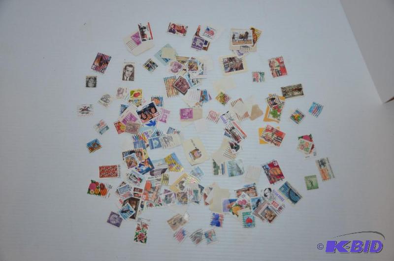 lot 228 image: Stamps from around the world, some are cancel...