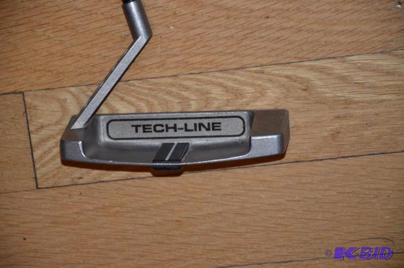 Golf clubs & bag - Tech-Line putter, Clev | Whiteford