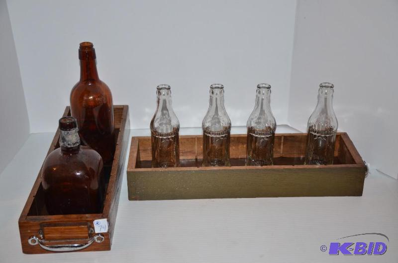 lot 74 image: 4 Blue Wing Brand Minneapolis Bottling Co bot...
