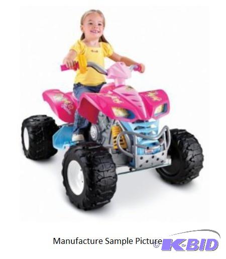 Fisher-Price Power Wheels Pink Barbie KFX 12-...