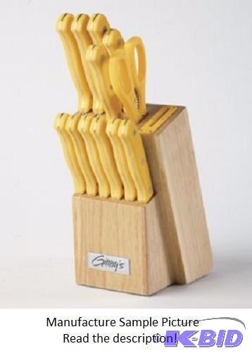 Ginnys Brand 12 Piece Cutlery Set - Lemon - Y...
