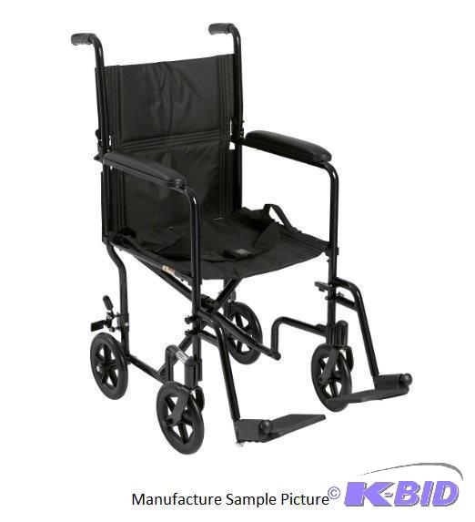 Aluminum Transport Wheelchair by Drive - Alum...