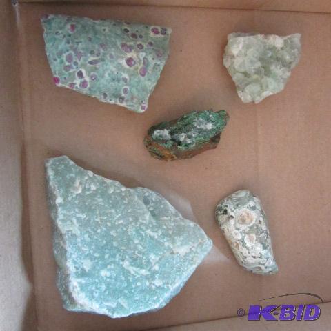 Mineral, Five Specimens