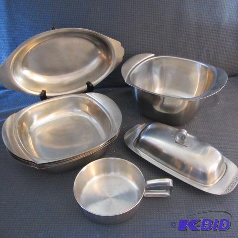 Stainless Serving Dishes