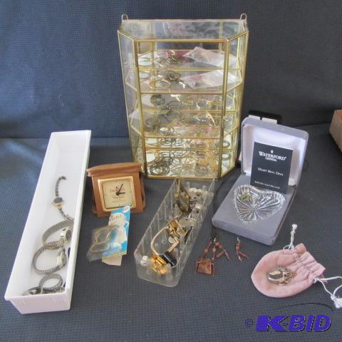 Jewelry, Earrings, Watches