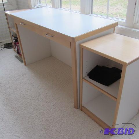 Office Desk & Shelves