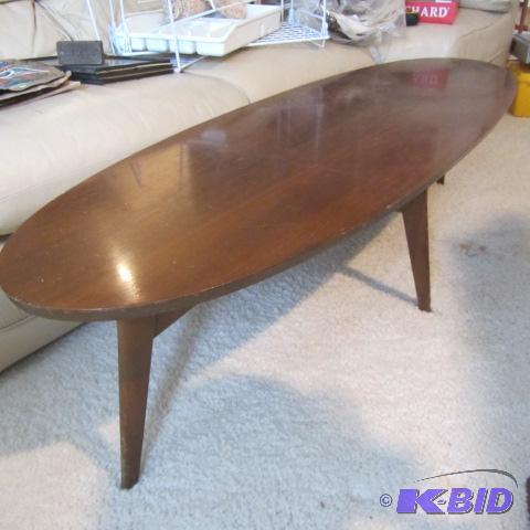 MCM Oval Coffee Table
