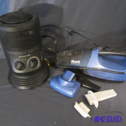 Shark Vac, Heaters, Air Dryers