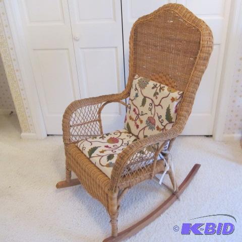 Wicker Rocker