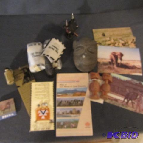 African Face, Charms, Postcards