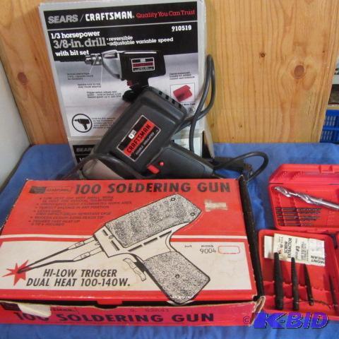 Craftsman Solder Gun & Drill