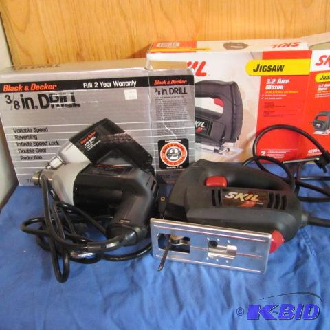 B&D Drill, Skil Jigsaw