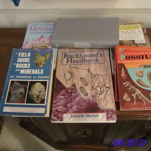Rocks, Minerals, Fossil Books