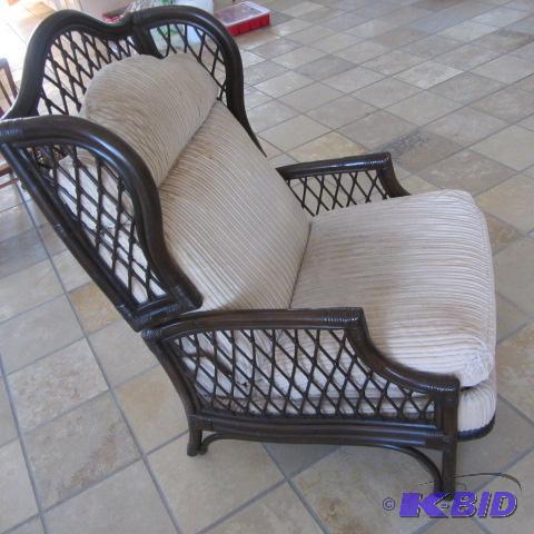 Rattan Recliner