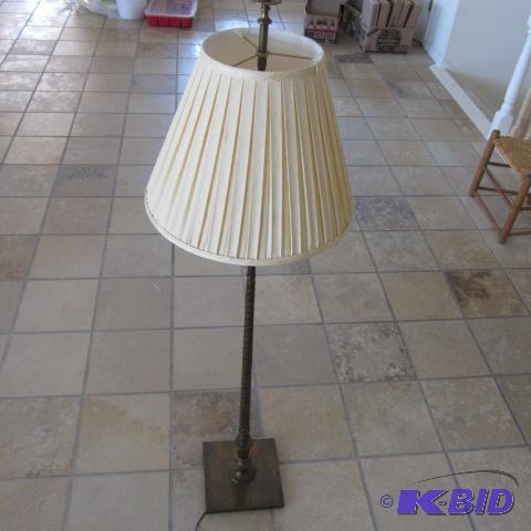 Brass Floor Lamp