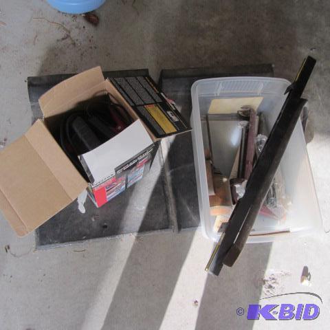 Battery Charger, Bumpers, Tools