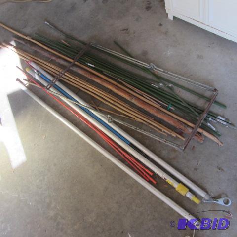 Plant Stakes, Markers, Folding Stand