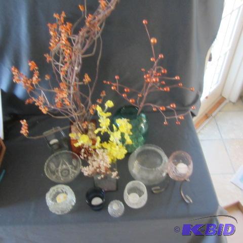 Glass Vases, Votives