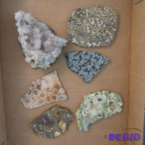Cut Mineral & Fossil Slabs