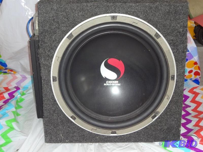 Kenwood Amp and Kicker