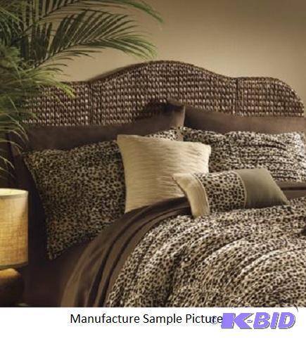 King Size Seagrass Headboard - Mocha - Design...