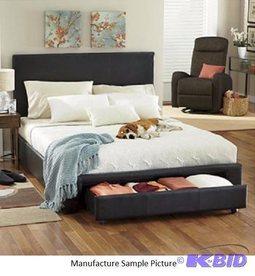 Platform Storage Bed - Queen - Has a rich, mo...