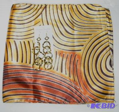 Gloetta Scarf with Earrings - Scarf is 53&quo...