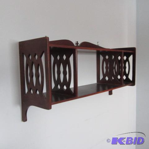 Mahogany Wall Shelf