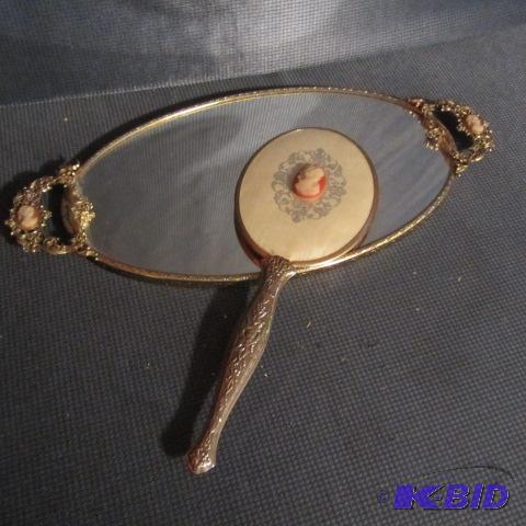Mirror Plateau & Hand Mirror