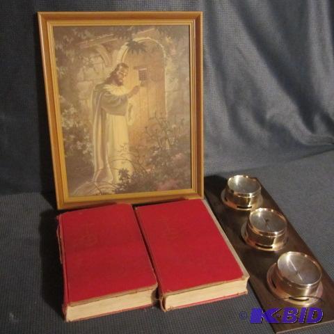 Framed Litho, Hymnals
