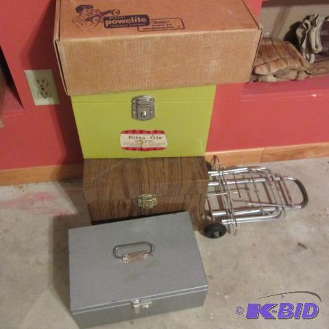 Light Bar, File Boxes