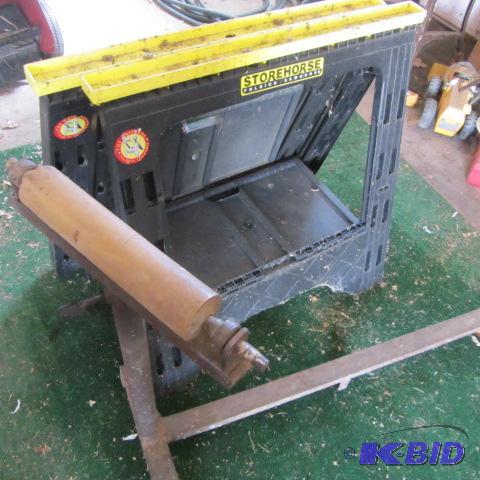 Sawhorses, Material Stand