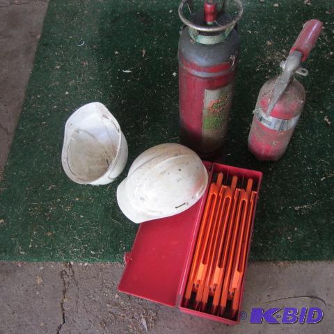 Saftey Triangles, Hard Hats