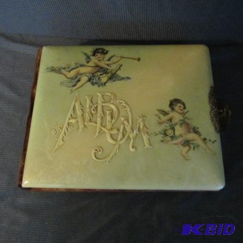 Antique Celluloid Photo Album