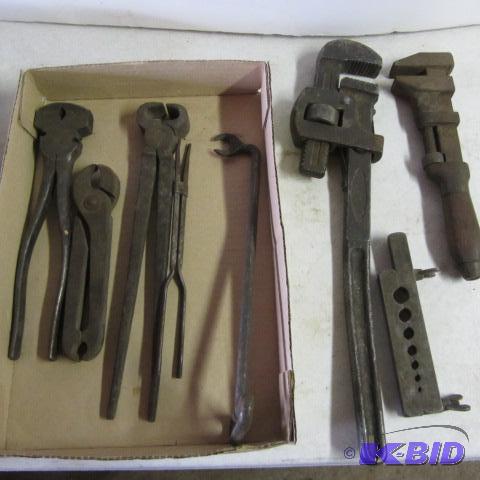 Pipe Wrenches, Pliers