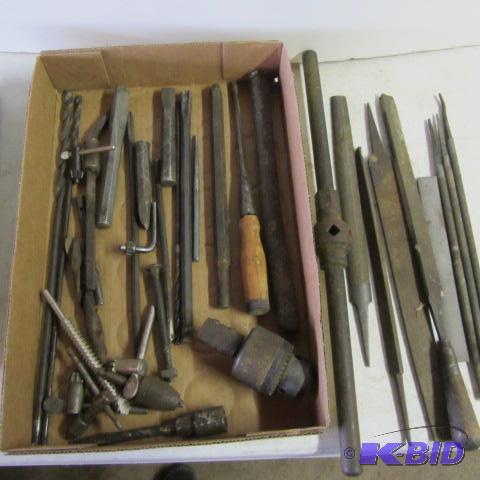 Files, Chisels, Drill Chuck Keys