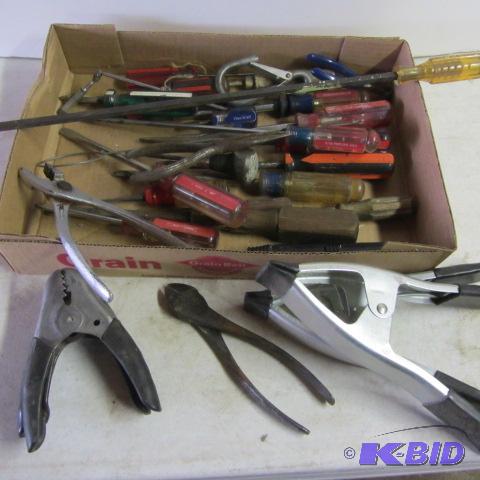 Screwdrivers, Clamps, Pliers