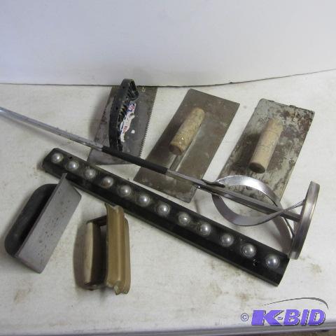 Mixing Paddle, Trowels
