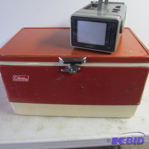 Cooler, Portable Television