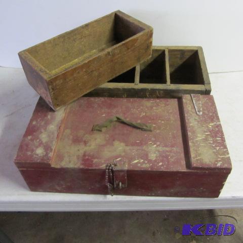 Primitive Wood Boxes