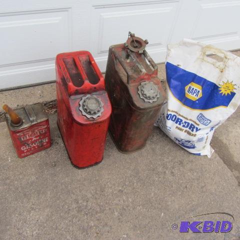 Jerry Cans, Floor Dry