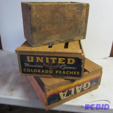 Fruit Crates & Wooden Box