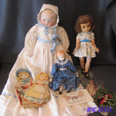 Bisque, Ideal, Storybook Dolls