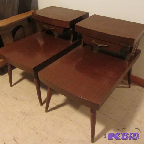 Mid Century Modern Lamp Tables